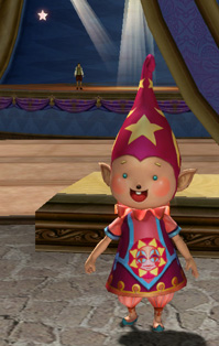 Stage Manager Haia on Fantasy Isle